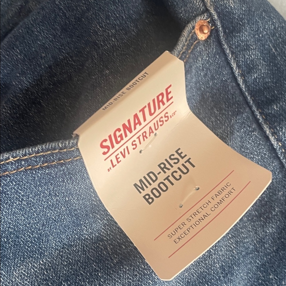 Dark Blue men’s Levi’s Jeans new waist 33 length 34 - Picture 3 of 4